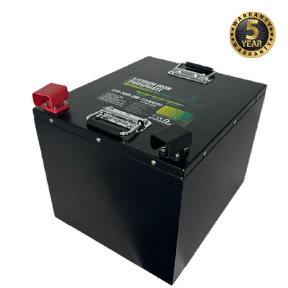 Battery LiFePO4: 25.6V/280Ah (7168Wh): Smart active balance + Bluetooth in Metal Case