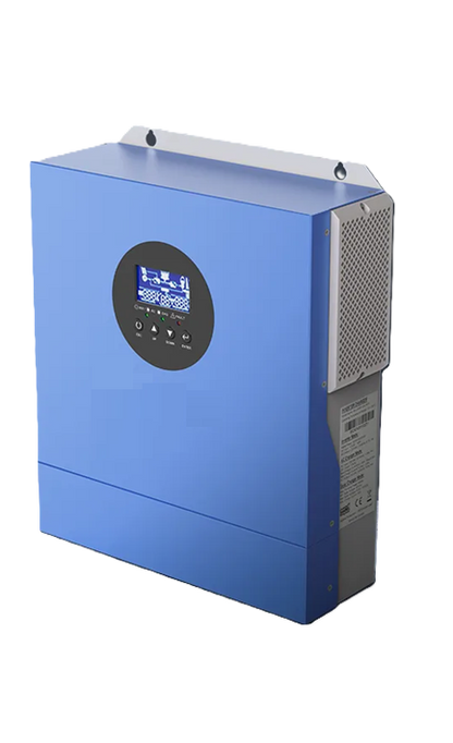 2kW Hybrid Off-Grid Solar Kit - 12V | 2x 445W Panels | 3580Wh LiFePO₄ Battery, Bluetooth