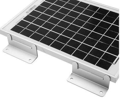 Aluminium bracket set for fixing solar panels 4pcs + Screws - Melitech Energy