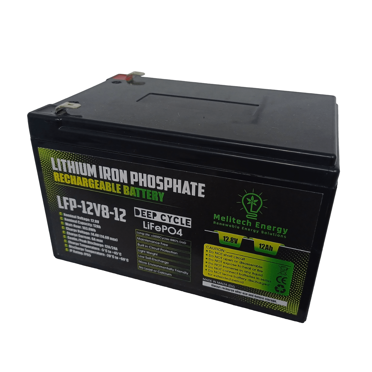 LiFePO4 Lithium Battery | Lithium Ion Solar Battery | Melitech Energy