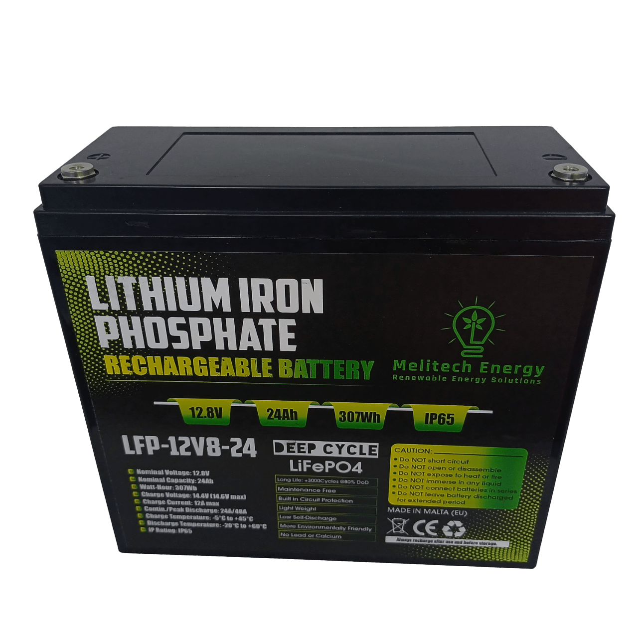 Lithium Battery 12V | 12V LiFePO4 Battery | Melitech Energy