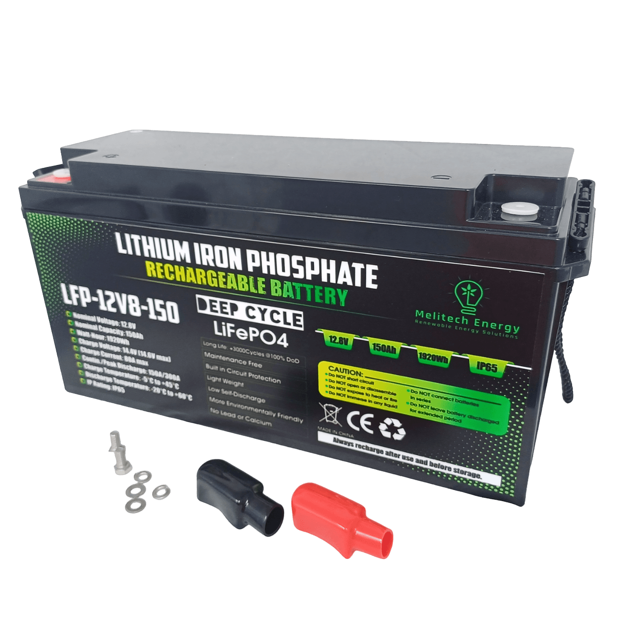 150Ah Lithium Battery | 12V 150Ah Battery | Melitech Energy