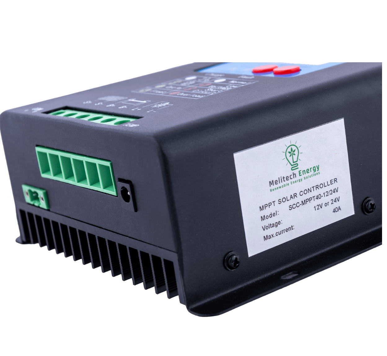 40 Amp MPPT Solar Controller | Solar Charge Controller | Melitech Energy