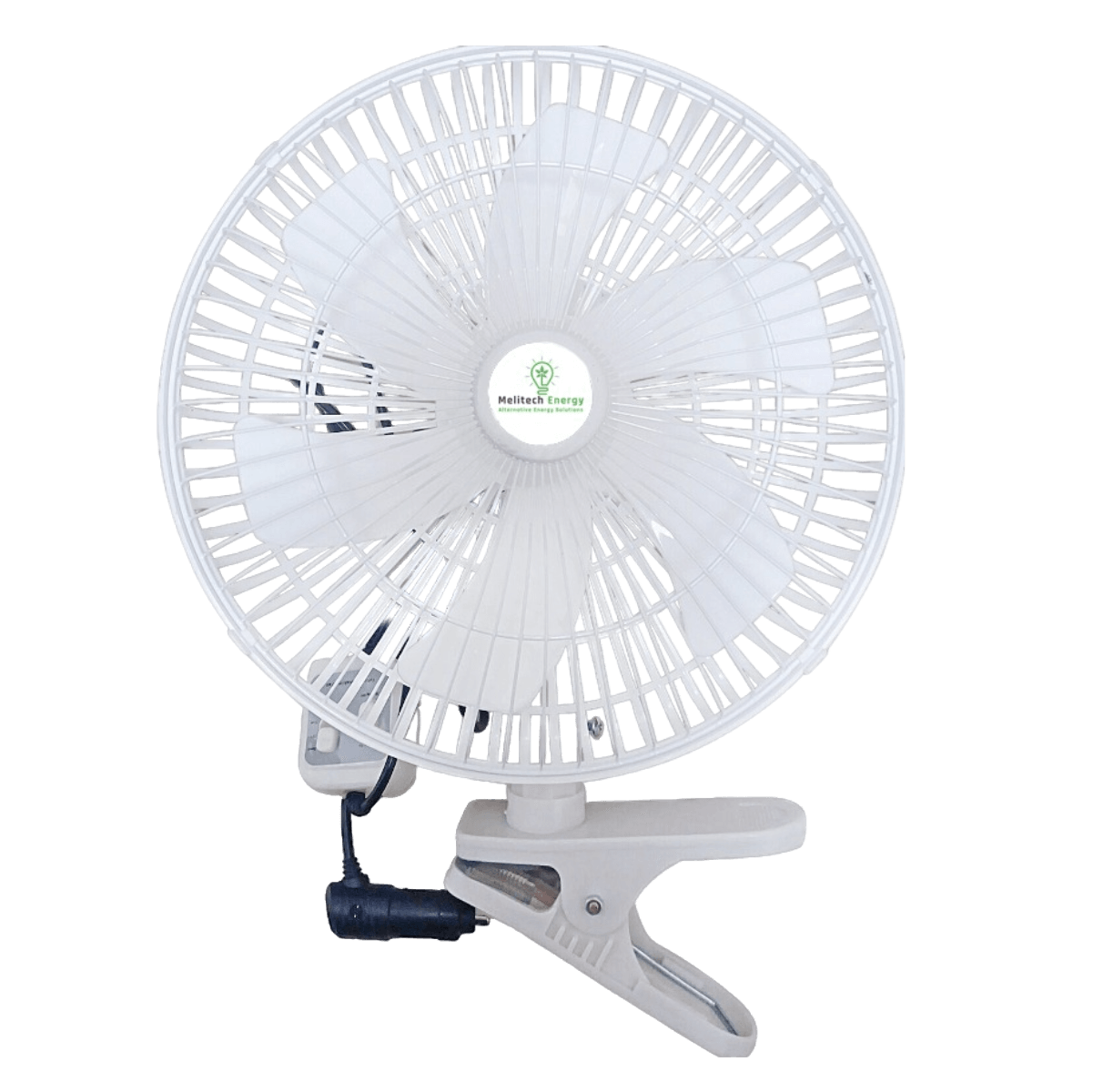 12 Volt DC Battery Fan | Solar Powered Fan Options | Melitech Energy