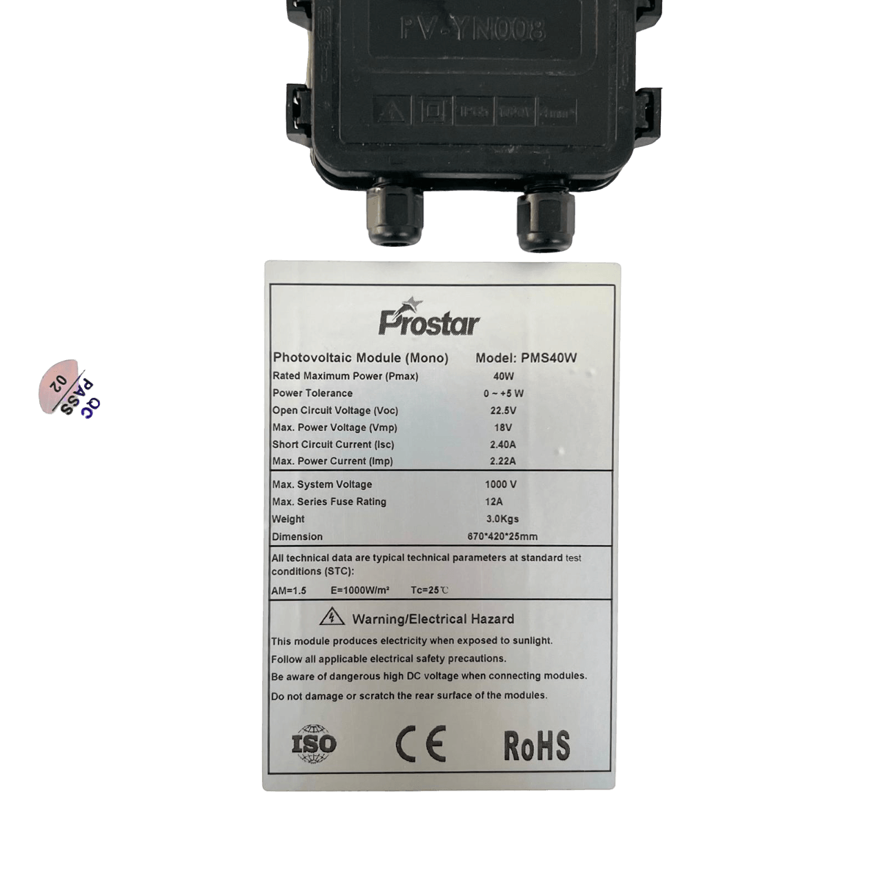 Most Efficient Solar Panels | Solar Panel  Mono  40W | Melitech Energy