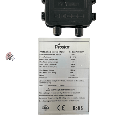 Most Efficient Solar Panels | Solar Panel  Mono  40W | Melitech Energy